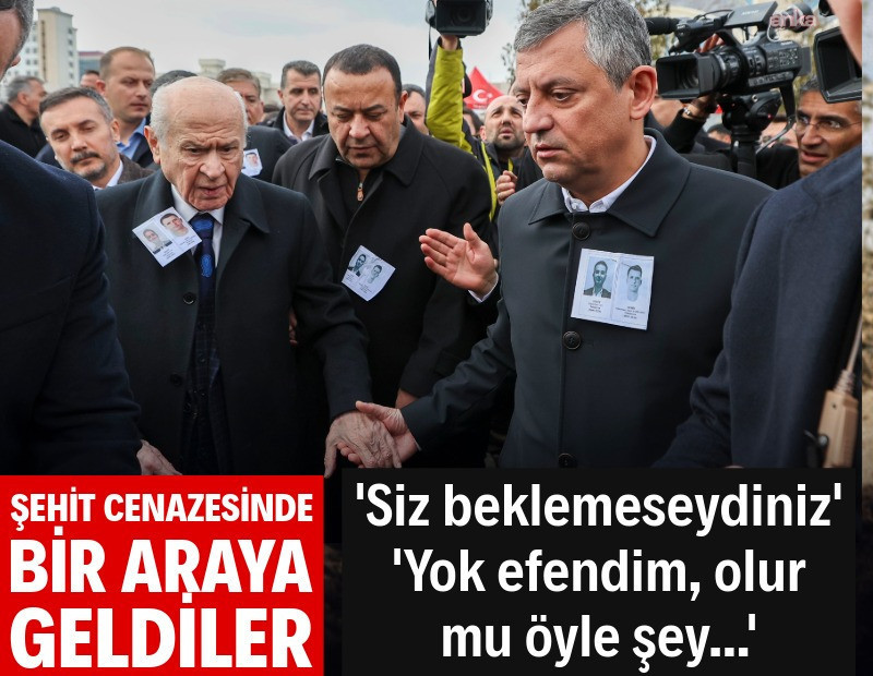 Özel ile Bahçeli arasında dikkat çeken diyalog