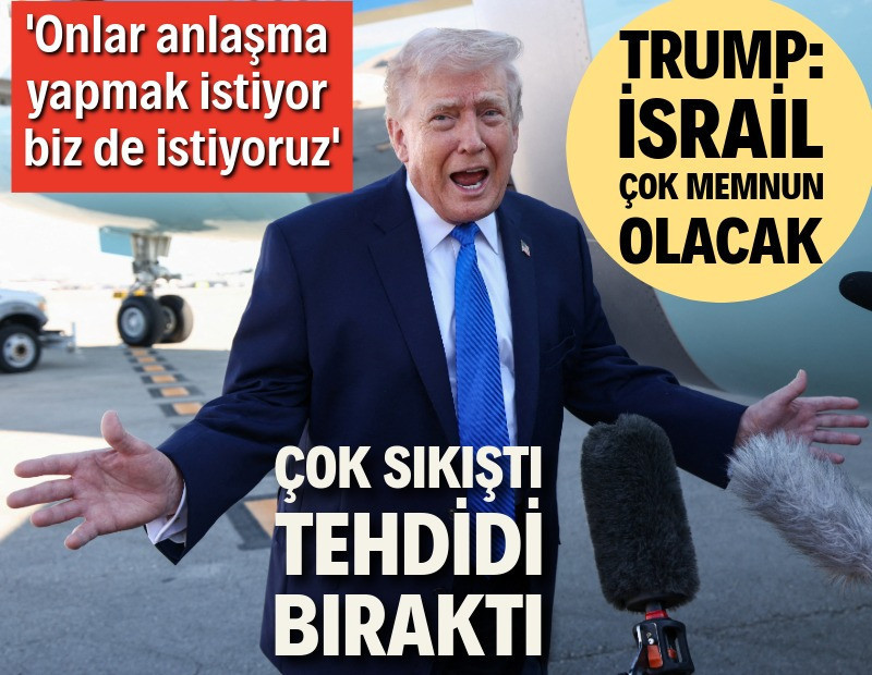 Trump: Anlaşma yapmak istiyoruz