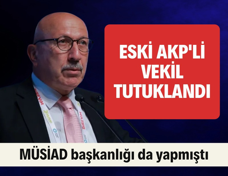 Eski AKP'li vekil Bayram Ali Bayramoğlu tutuklandı