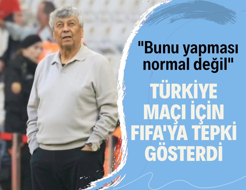 Lucescu'dan Türkiye maçı için FIFA'ya tepki: Bunu yapması normal değil
