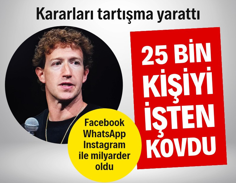 5 yılda 25 bin kişiyi işten kovdu