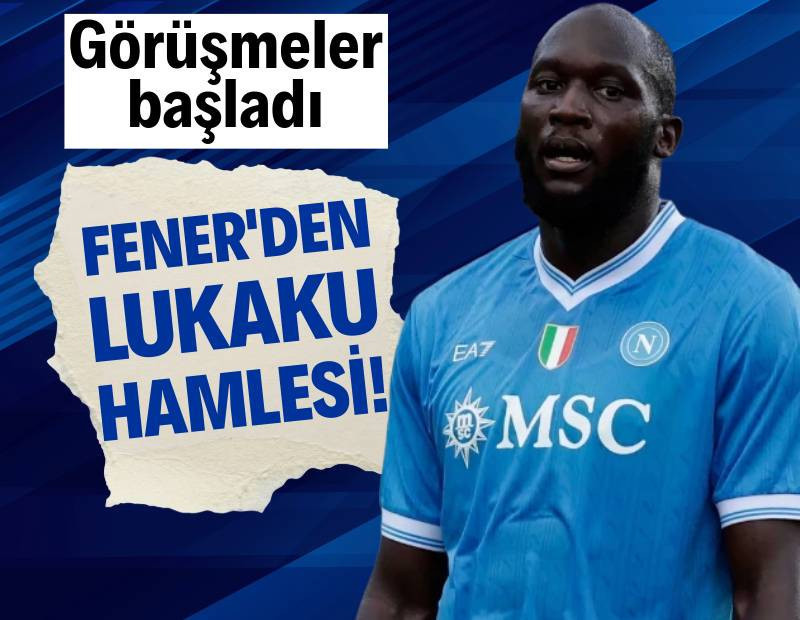 Fenerbahçe Romelu Lukaku hamlesi: Görüşmeler başladı