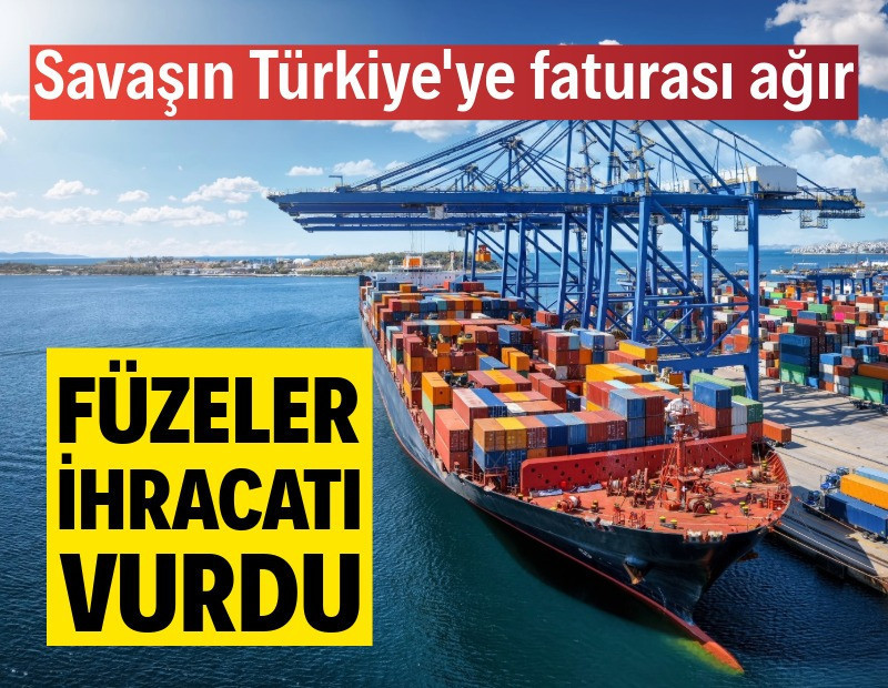 Savaş ihracatı vurdu