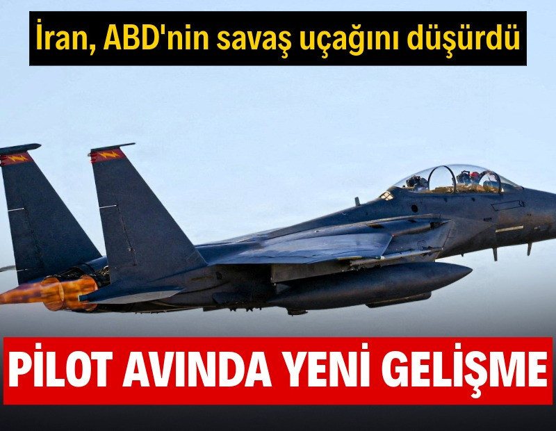 İran’ın düşürdüğü uçağın bir pilotu kurtarıldı