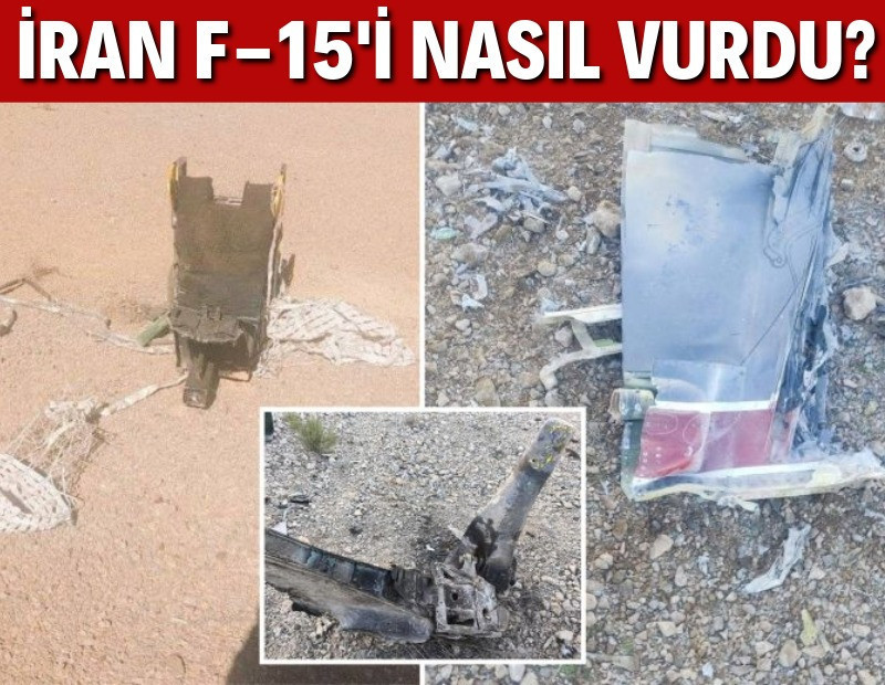 İran F-15 savaş uçağını nasıl vurdu?