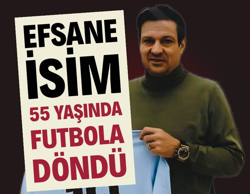 Efsane isim 55 yaşında futbola geri döndü: 2. Lig'de forma giyecek