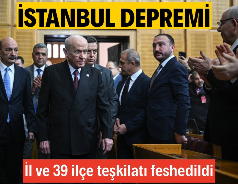 MHP'de İstanbul depremi