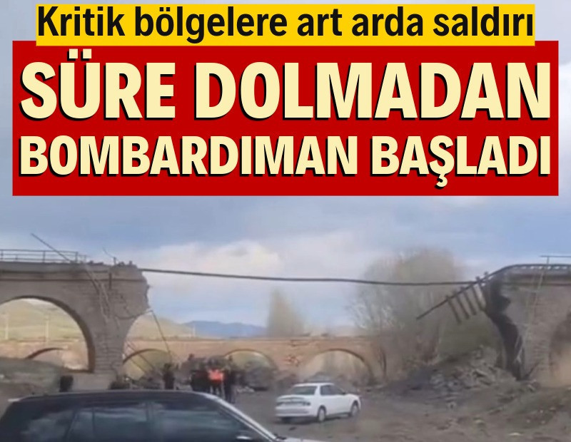İsrail süre dolmadan harekete geçti: Dört köprü vuruldu