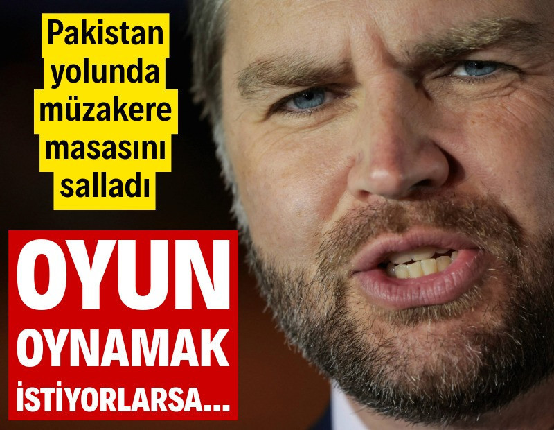 Vance'den müzakere yorumu: Oyun oynamak istiyorlarsa...