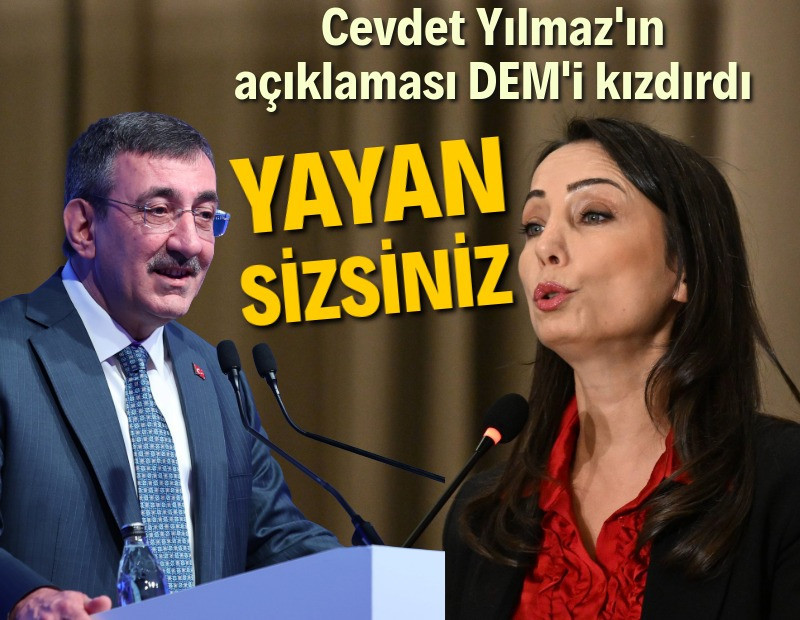DEM'den Saray'a yanıt: Zamana yayan sizsiniz