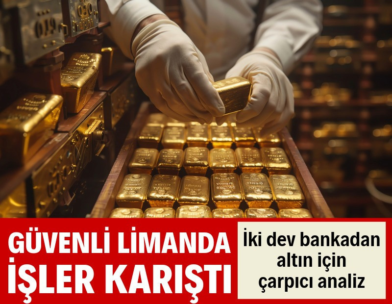 Dev bankalardan altın yorumu: Güvenli liman tartışması büyüyor