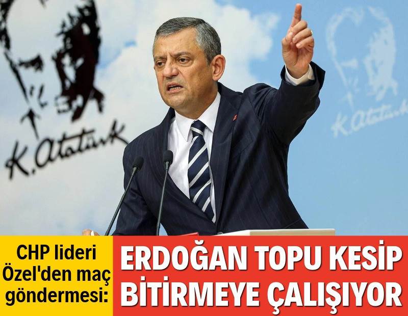 Özel: Erdoğan topu kesip maçı bitirmeye çalışıyor