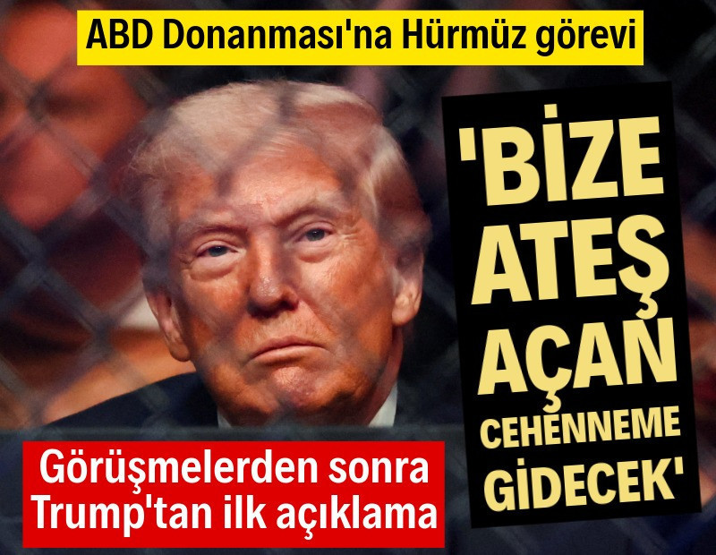 Trump'tan müzakere sonrası ilk açıklama: Talimat verdim!