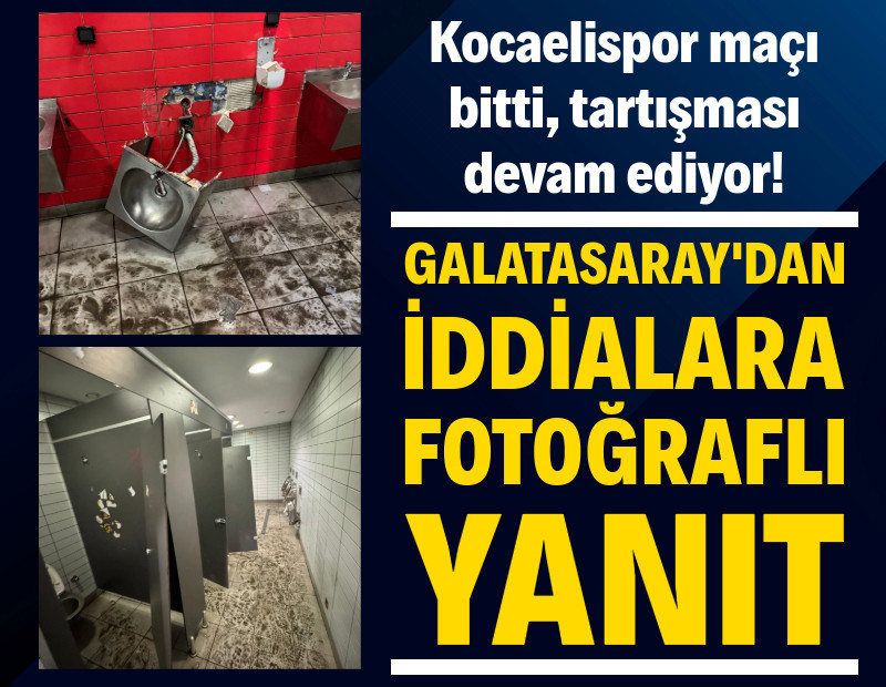 Galatasaray'dan büfe tartışmalarına yanıt: Kepenkler kırıldı, makineler parçalandı