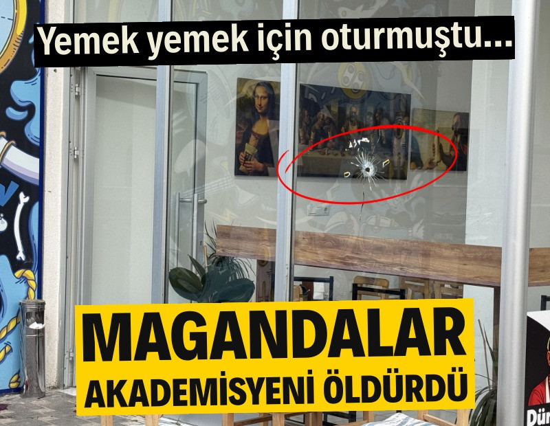 Öğretim görevlisi maganda kurşunuyla öldü