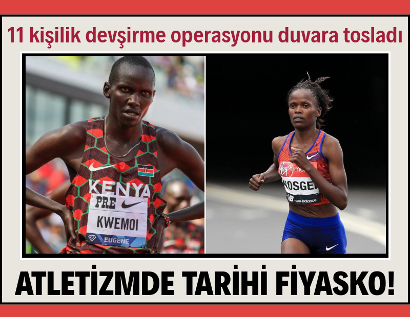 Türkiye’nin 11 kişilik devşirme operasyonu duvara tosladı: Atletizimde tarihi fiyasko!