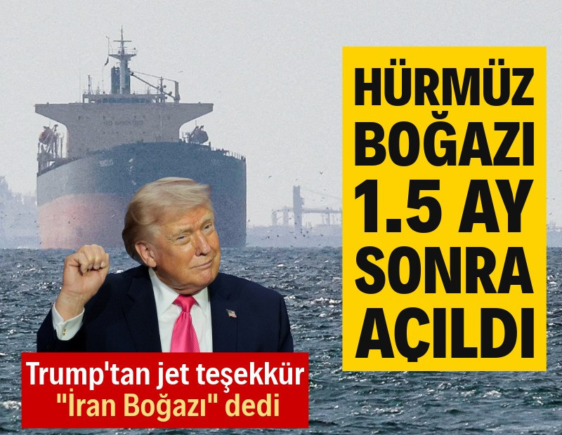 İran Hürmüz Boğazı'nı açtı