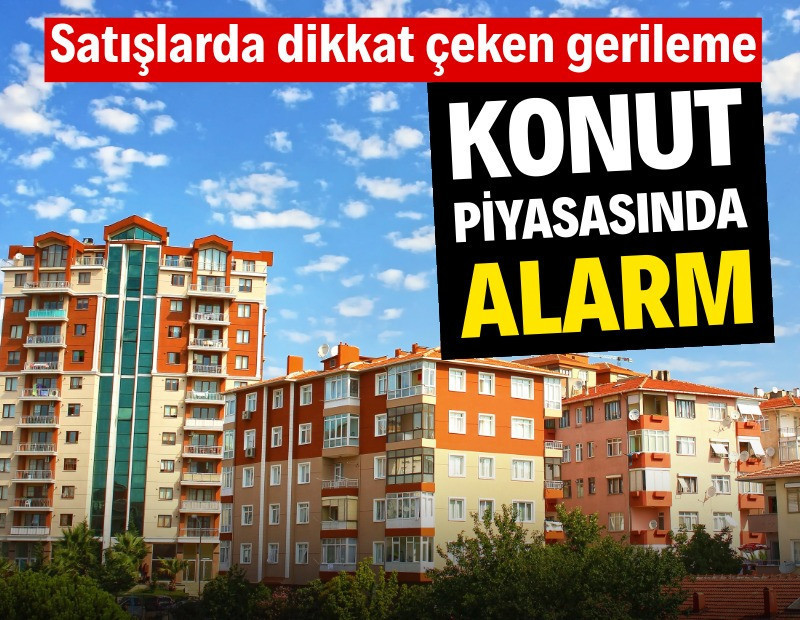 Konut satışları martta geriledi