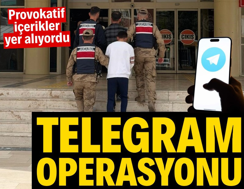 Provokatif içeriklerin yer aldığı Telegram grubunun kurucusu tutuklandı