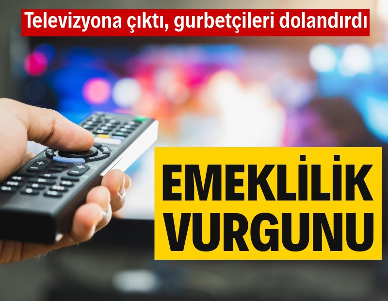 100'den fazla gurbetçiyi televizyondan dolandırdı