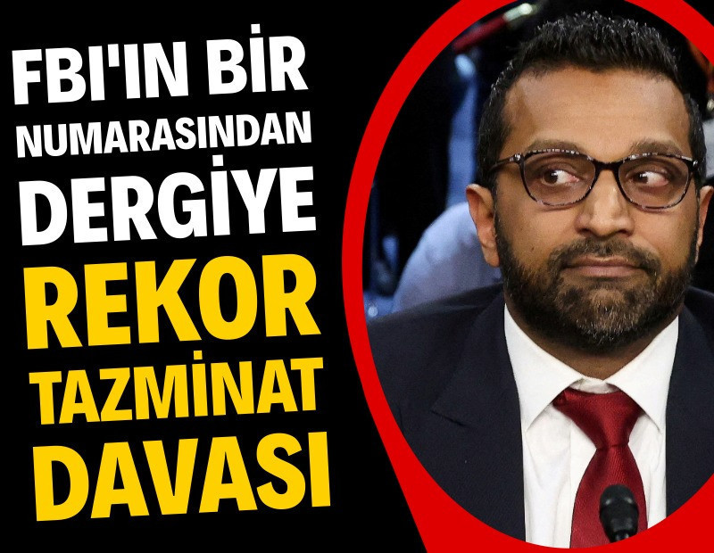 FBI'ın bir numarasından dergiye rekor tazminat davası