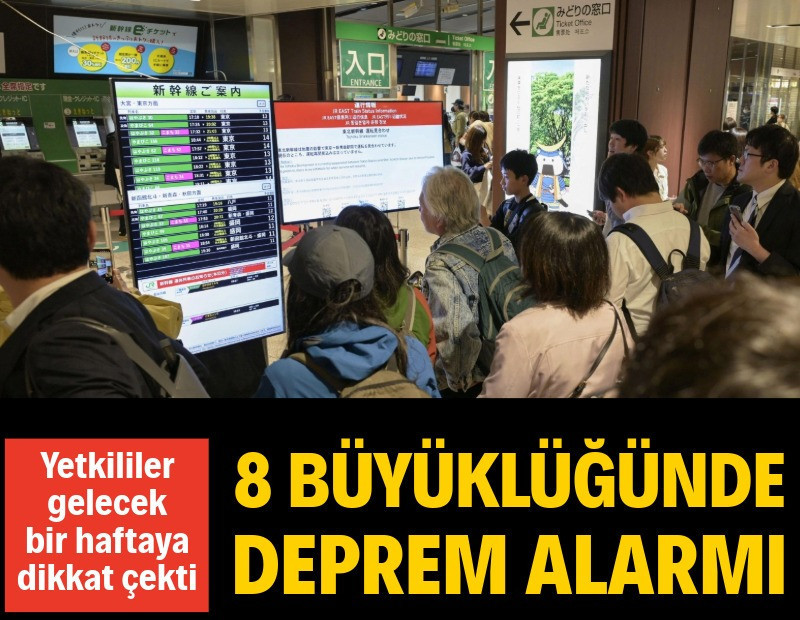 Japonya’da 7,7 sonrası alarm: Daha büyük deprem riski arttı