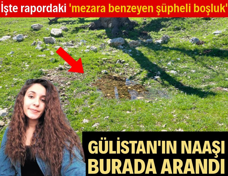 Gülistan Doku soruşturması: Cesedin gömüldüğü varsayılan bölge görüntülendi