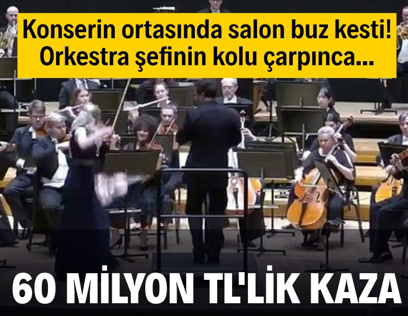 Orkestra şefinden 60 milyon TL'lik kaza: Tarihi kemanı düşürdü