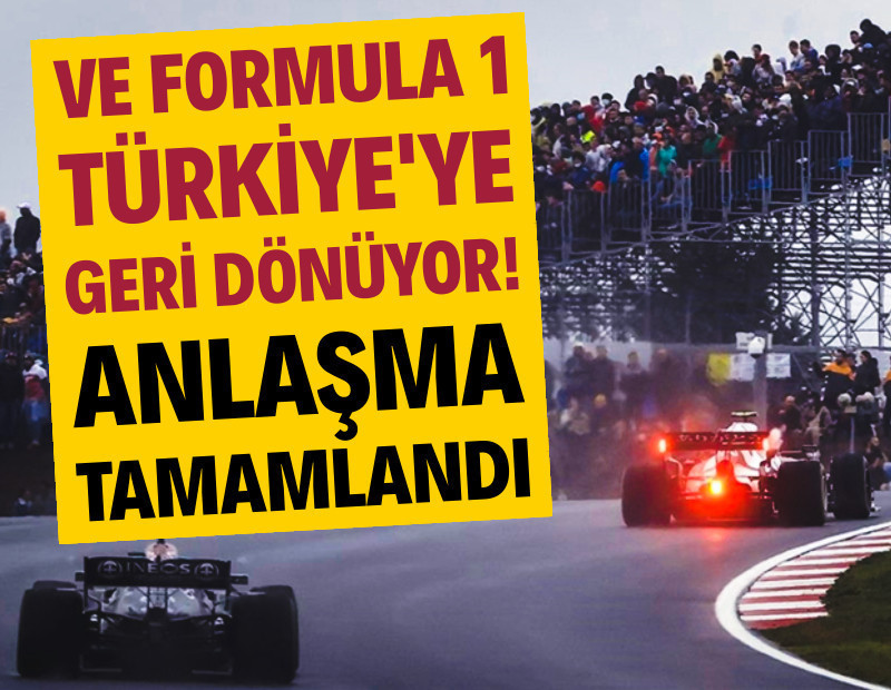 Formula 1, Türkiye'ye geri dönüyor: 5 yıllık anlaşma sağlandı
