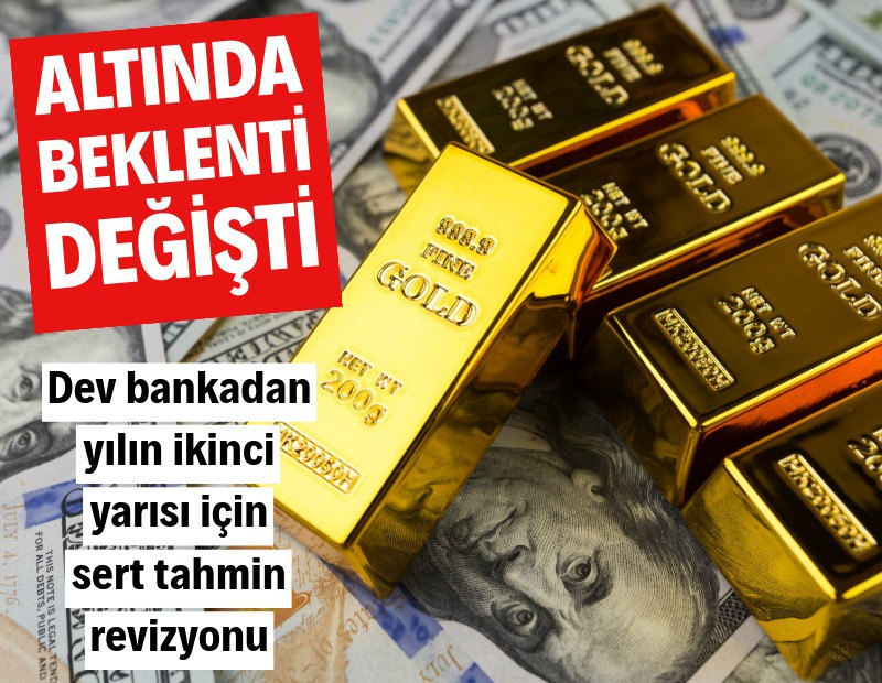 Dev banka altın tahminini düşürdü
