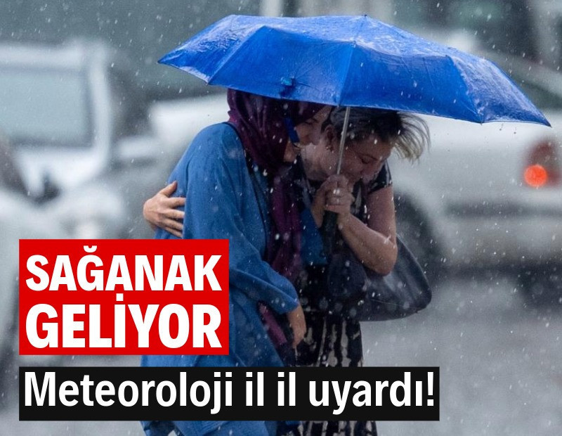 Meteoroloji’den çok sayıda il için yağış uyarısı