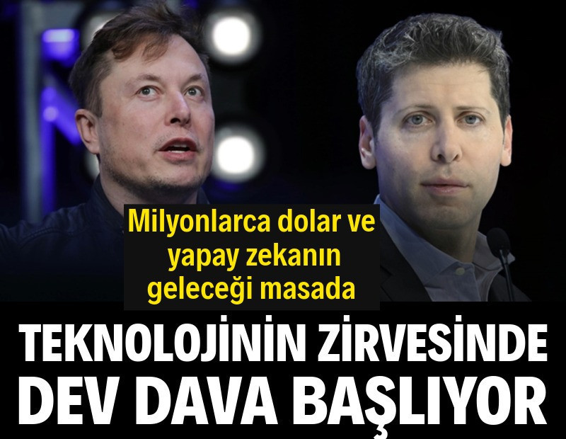 Teknoloji dünyasının zirvesinde dev dava başlıyor: Yapay zekanın geleceği masada