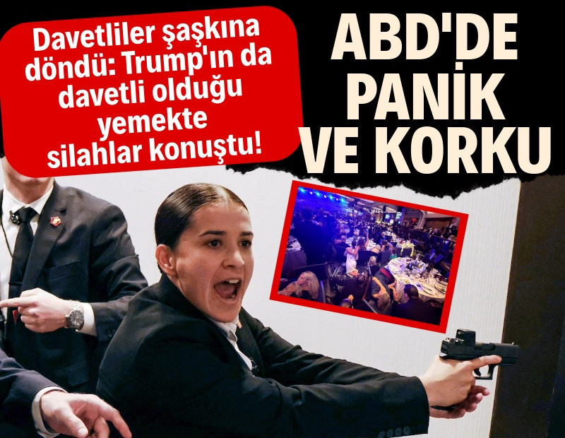 ABD'de silahlı saldırı paniği böyle görüntülendi