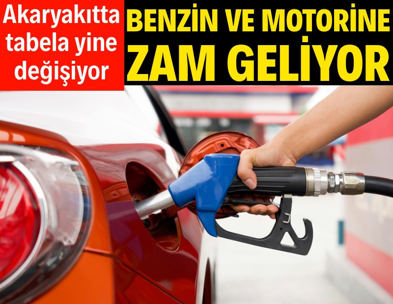 Benzin ve motorine zam geliyor