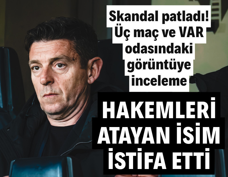 İtalya'da hakem skandalı: Rocchi istifa etti, üç maça soruşturma!
