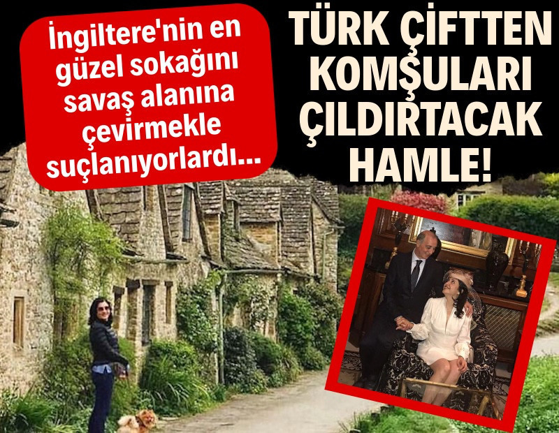 İngiliz köyünü "savaş alanına" çeviren çiftten yeni hamle