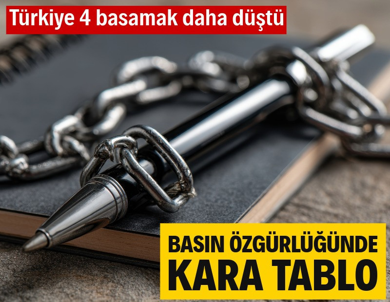 Basın özgürlüğünde kara tablo