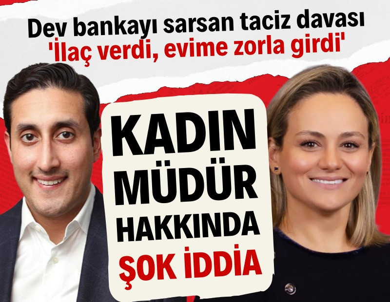Dev bankayı sarsan taciz davası: Kadın müdür hakkında şok iddia