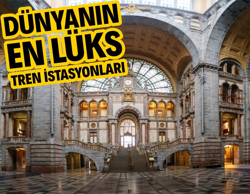 Dünyanın en lüks tren istasyonları belli oldu