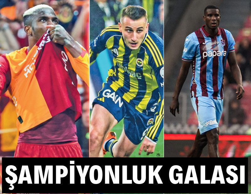 Süper Lig’de şampiyonluk galası
