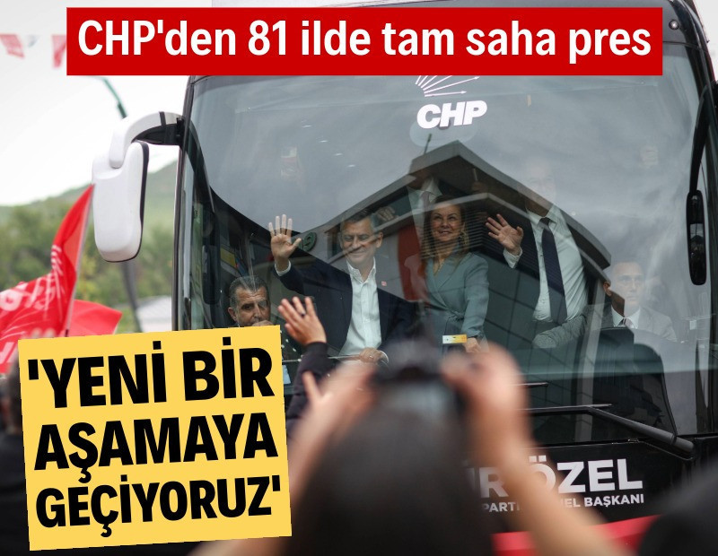 Özgür Özel: Vites yükseltiyoruz