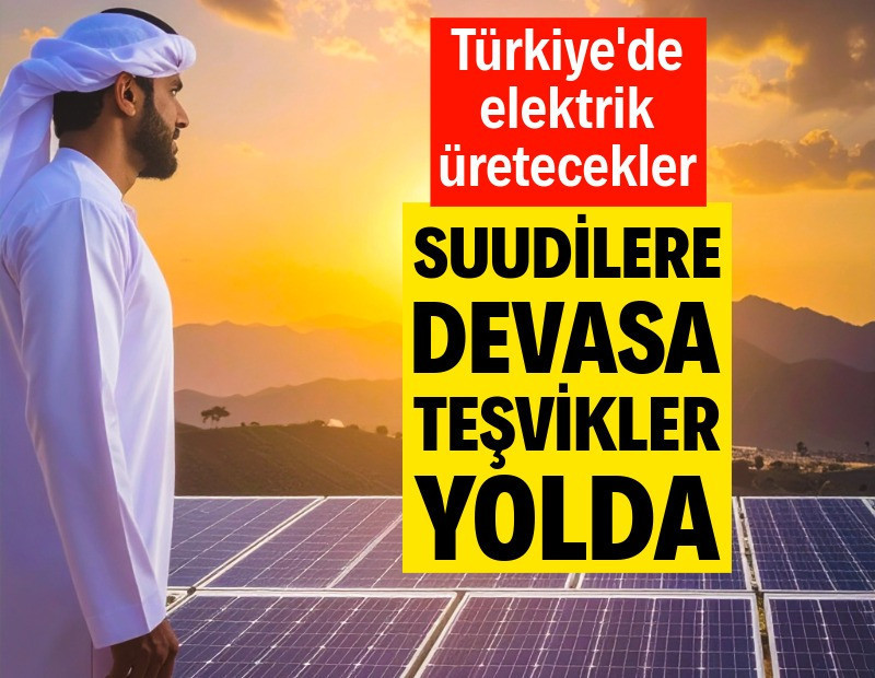 TBMM'ye sunuldu: Suudilere dev teşvikler geliyor