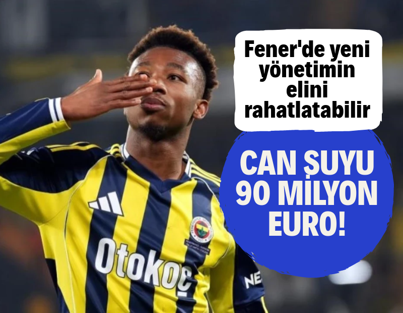 Fenerbahçe'de yeni yönetime 90 milyon Euro'luk can suyu