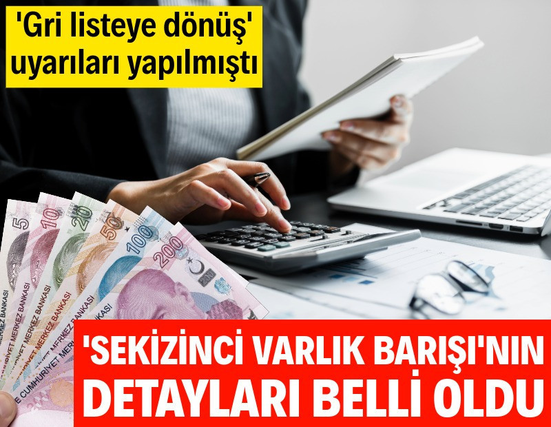 Vergi teşvikleri ve varlık barışının detayları belli oldu