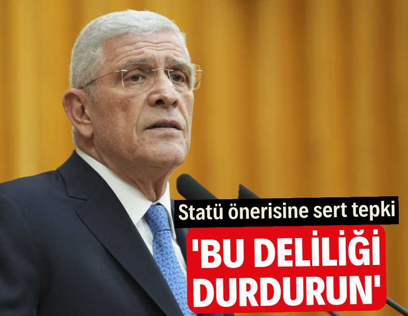 Dervişoğlu'ndan Bahçeli'ye 'statü' tepkisi: Bu deliliği durdurun