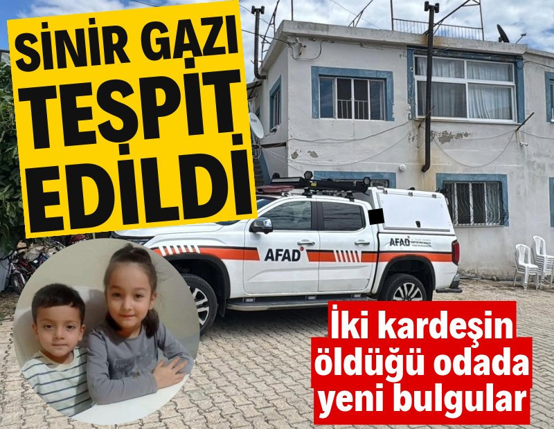 İki kardeşin ölümünde 'sinir gazı' bulgusu