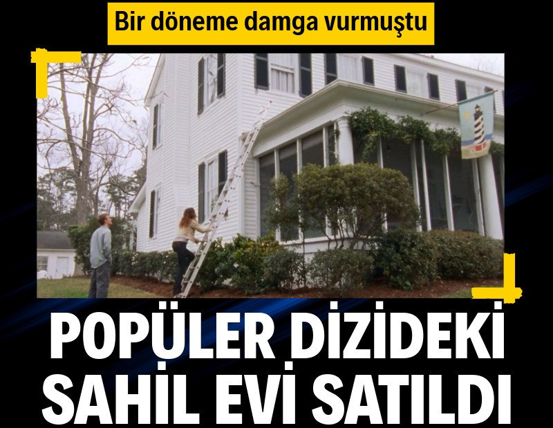 Bir döneme damga vuran dizideki sahil evi satıldı