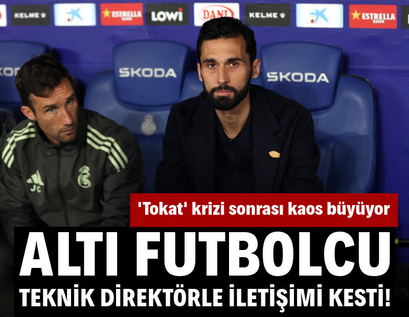 Real Madrid'de soyunma odası karıştı: 6 futbolcu Arbeloa ile küstü