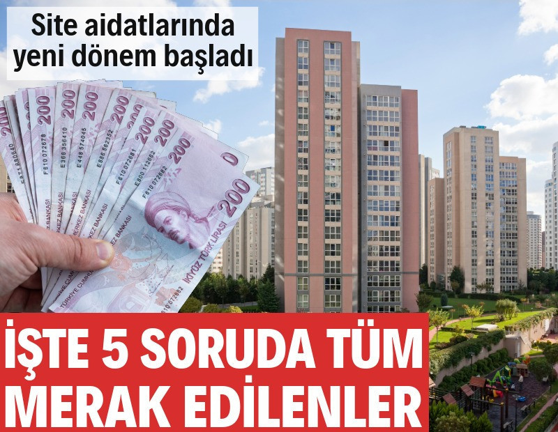 Aidat düzenlemesi yasalaştı: 5 soruda yeni kurallar