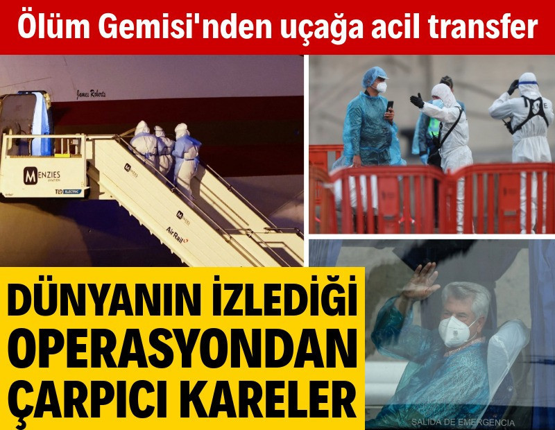 Dünyanın izlediği operasyondan kareler